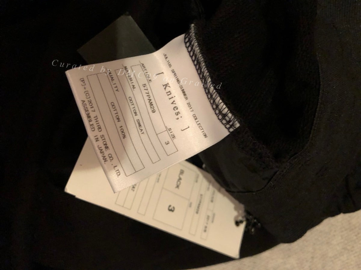 Julius 17SS J Cut Flare Sweatpants