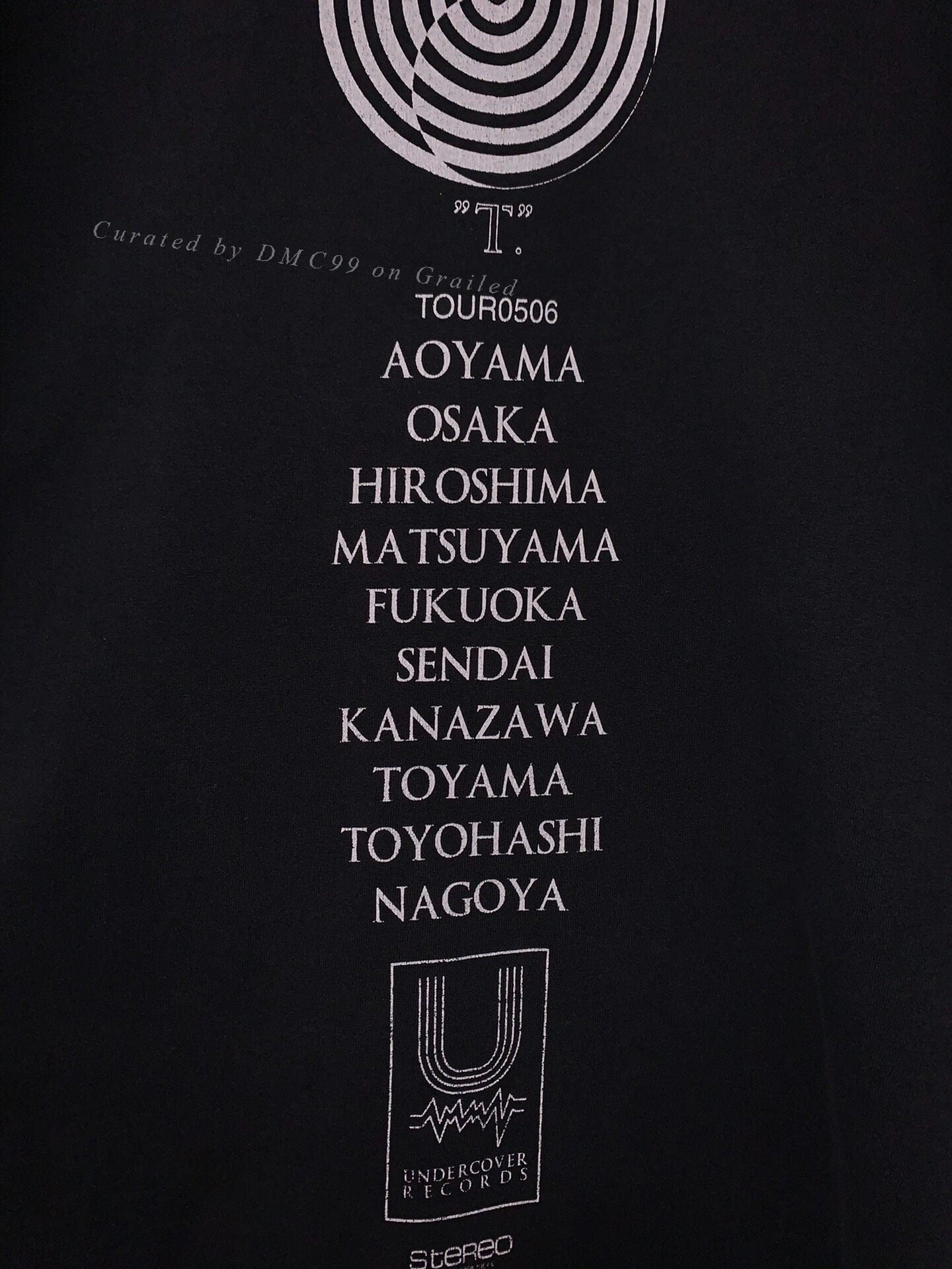 Undercover 06SS Venue Limited Tee