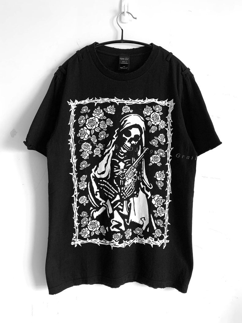 Number Nine 06SS Guns N' Roses Distressed Tee