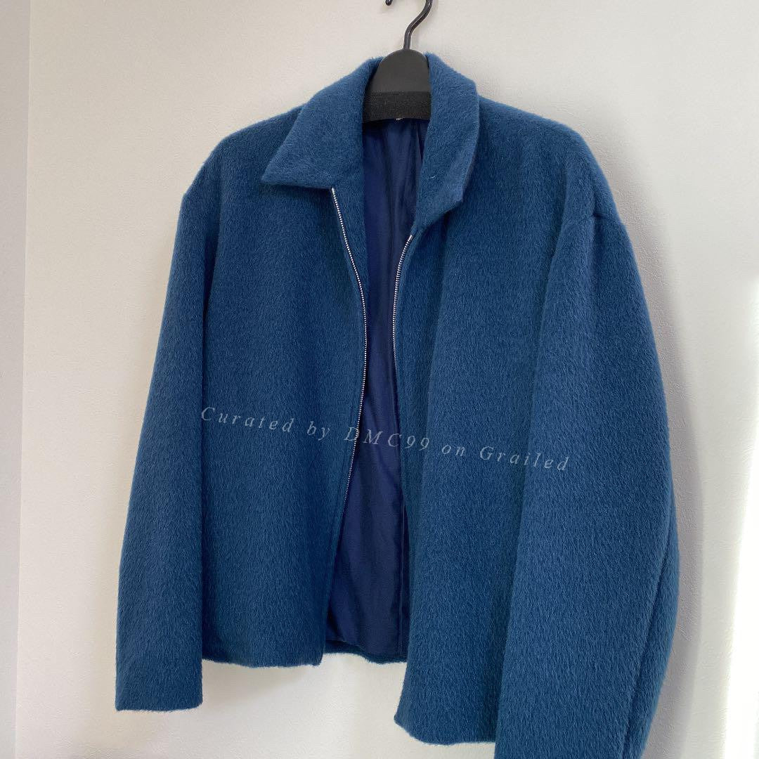 Auralee 17AW Blue Furry Jacket