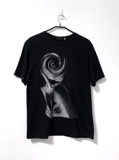 Undercover Swirl Portrait Print Tee