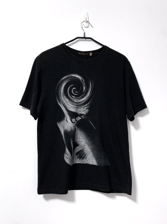 Undercover Swirl Portrait Print Tee
