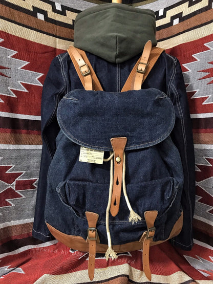 RRL Ralph Lauren Indigo Parachute Backpack