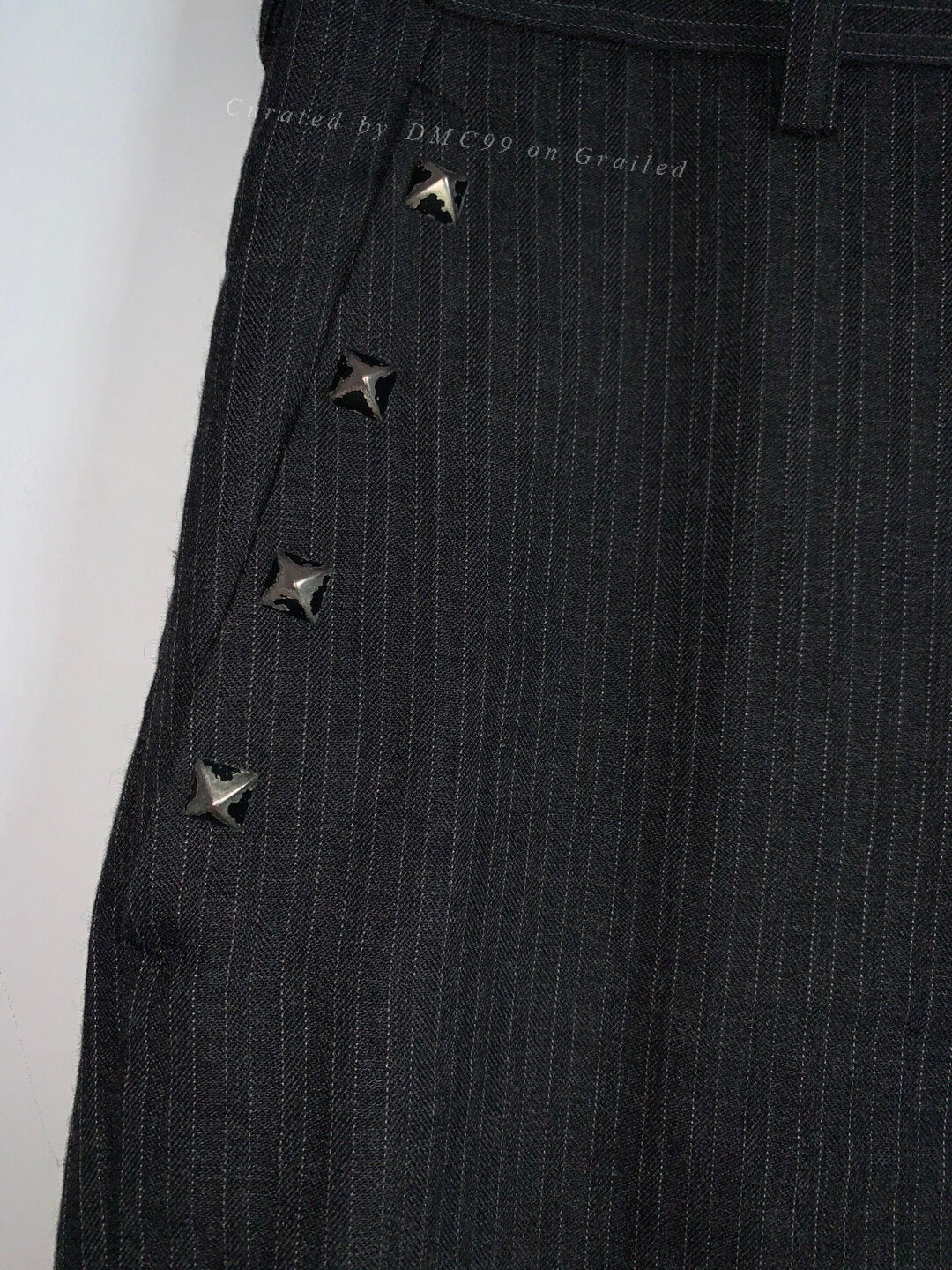 Undercover 06SS Rivet Wool Trousers