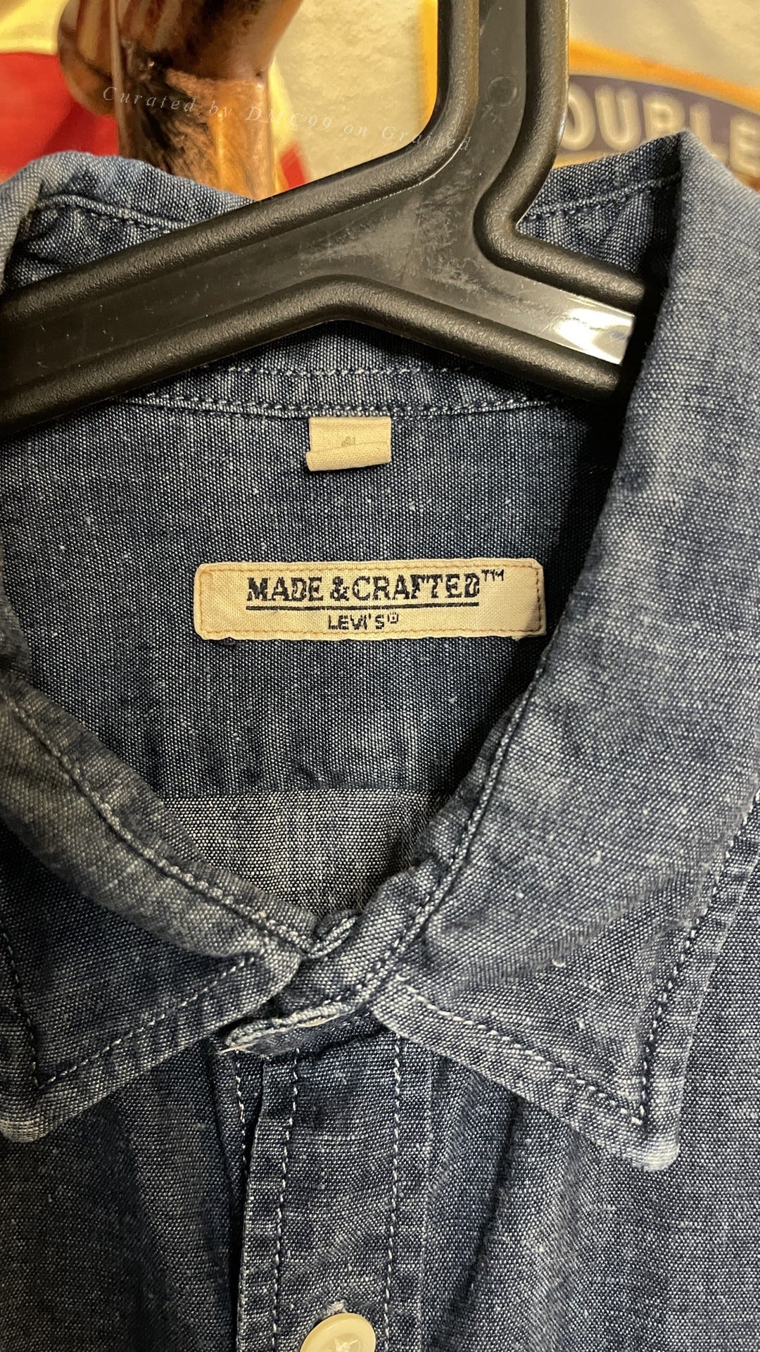 Vintage Levi's Romania Indigo Dyed Shirt