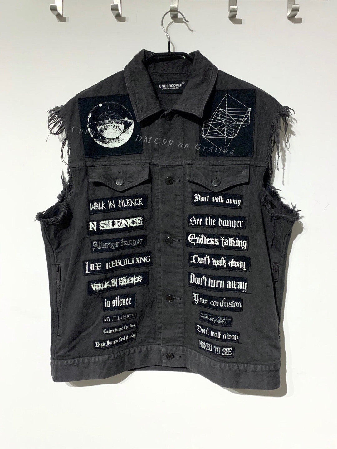 Undercover 18SS Denim Jacket Vest