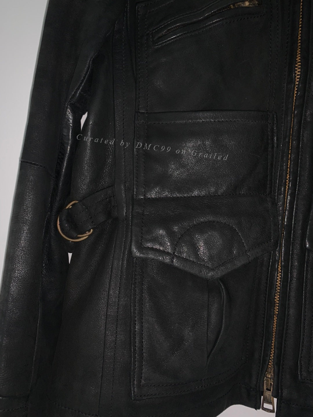 Number Nine 08AW Deer Leather Jacket