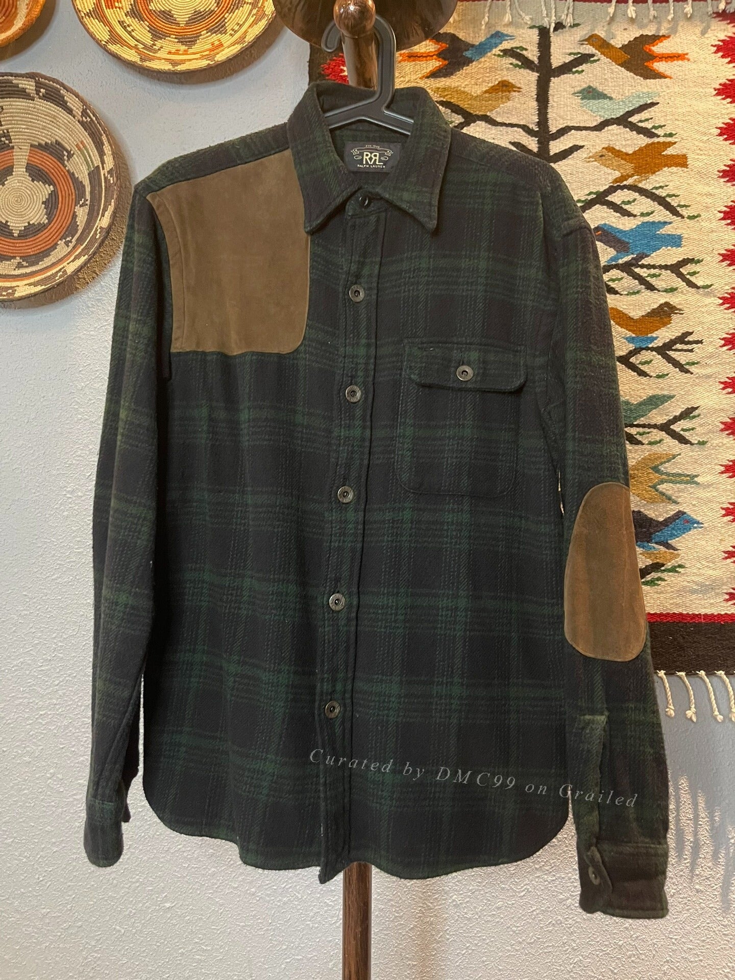 RRL Vintage Patchwork Shirt