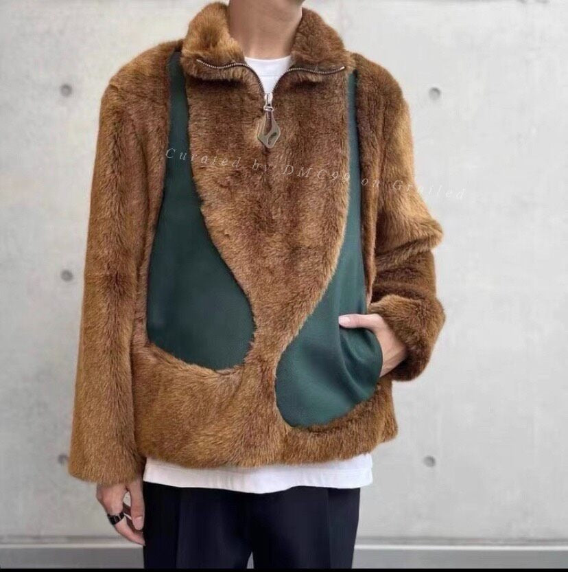 Namacheko Fur Zip Jacket