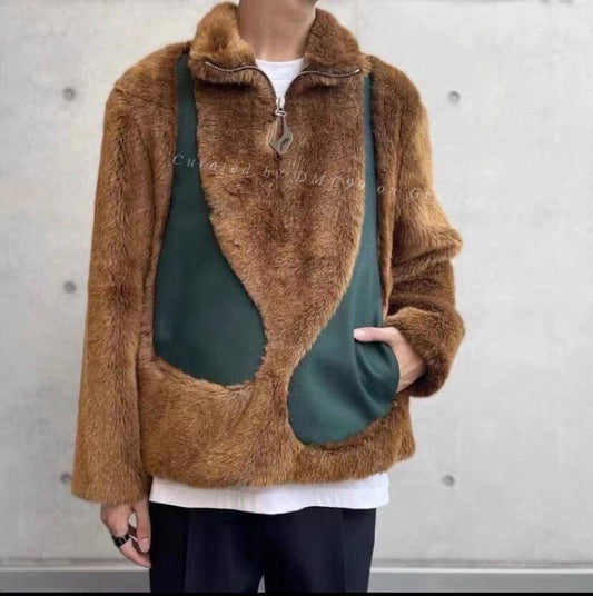 Namacheko Fur Zip Jacket