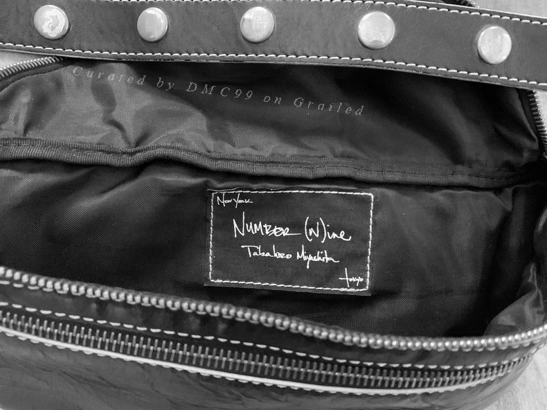 Number Nine Leather Snap Shoulder Crossbody
