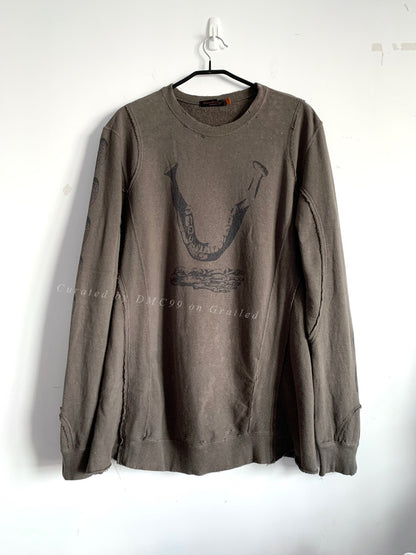 Undercover Distressed Long-Sleeve Hoodie