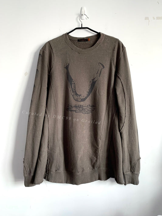 Undercover Distressed Long-Sleeve Hoodie