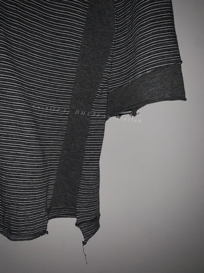 Undercover 06SS Stripe Paneled Tee