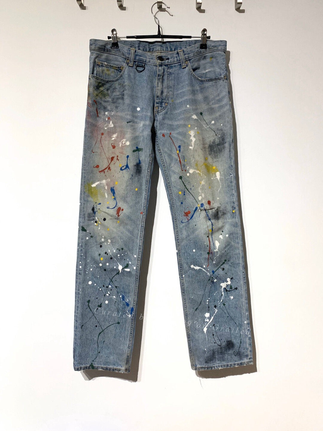 Number Nine Splatter Jeans ASAP Rocky