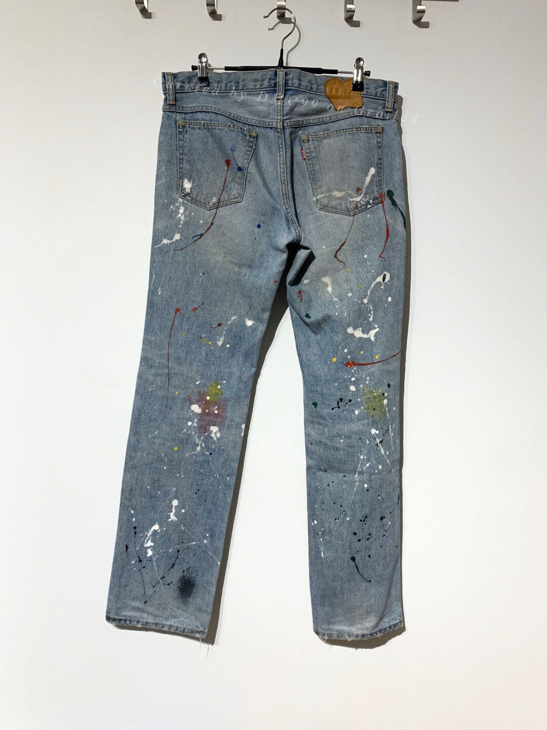 Number Nine Splatter Jeans ASAP Rocky