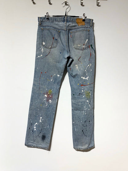 Number Nine Splatter Jeans ASAP Rocky