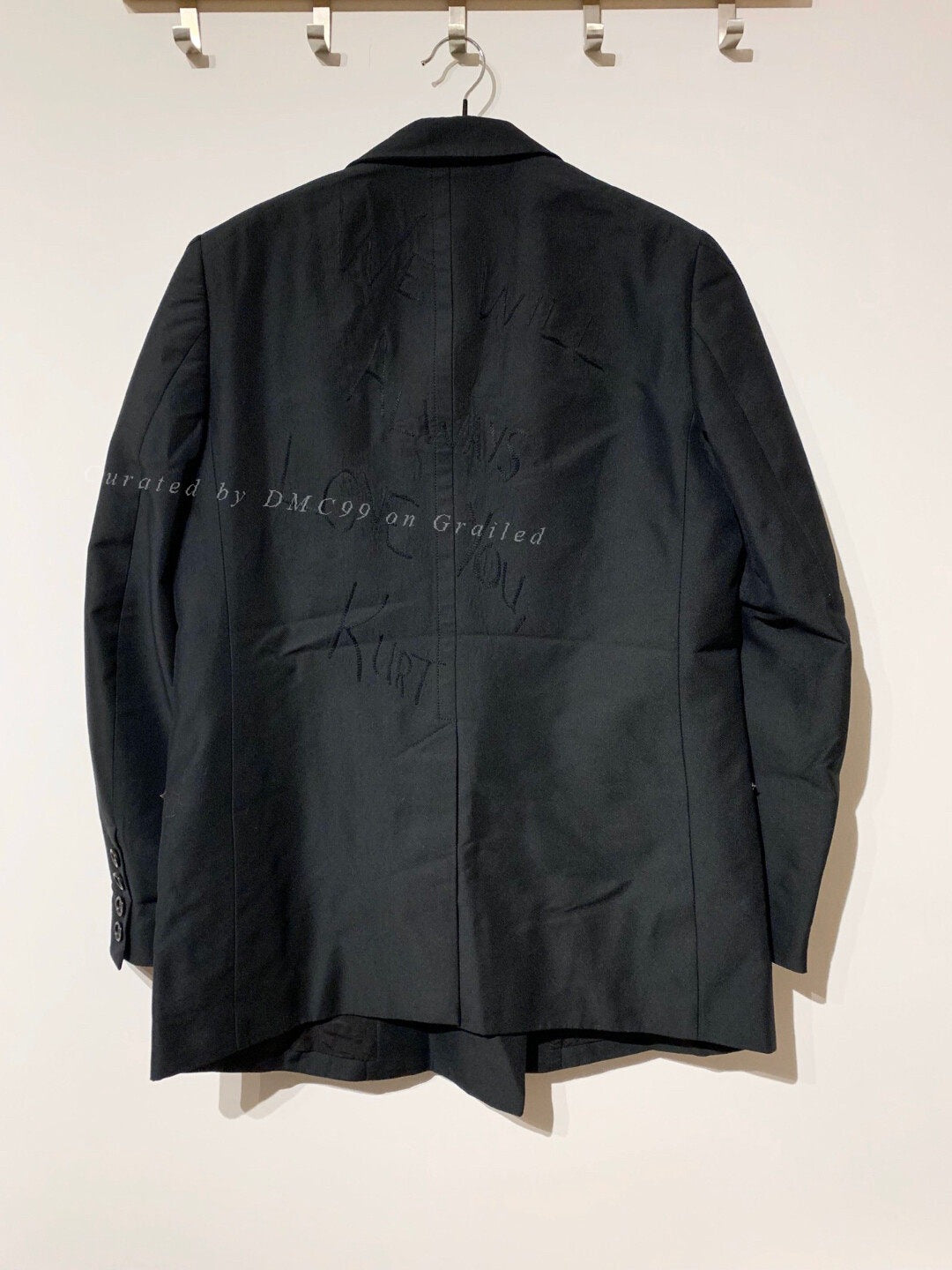 The Soloist 18SS Embroidered Note Blazer