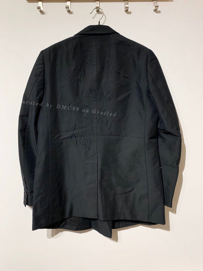 The Soloist 18SS Embroidered Note Blazer