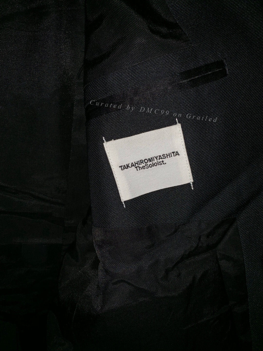 The Soloist 18SS Embroidered Note Blazer