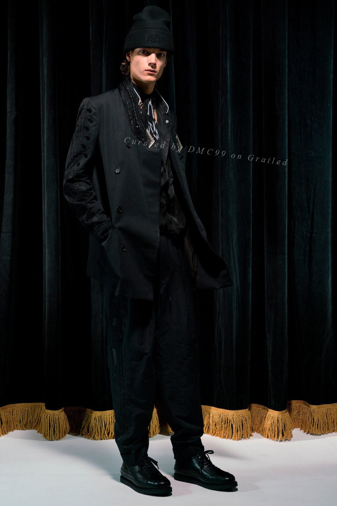 The Soloist 18SS Embroidered Music Note Jacket