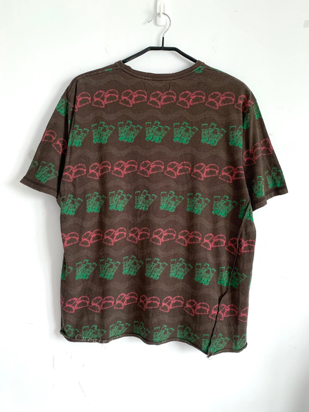 Undercover Scab Distressed Print Tee