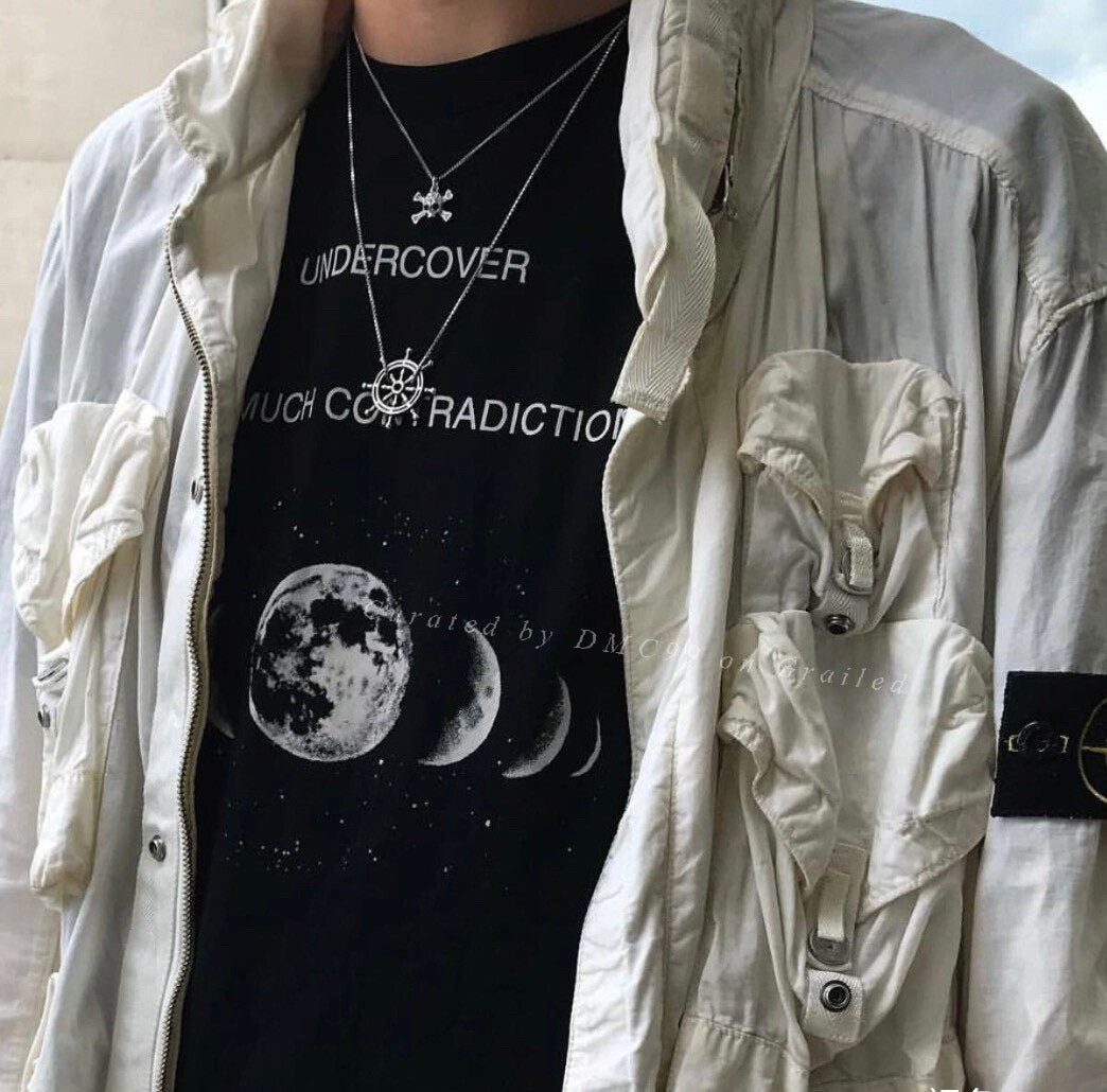Undercover 15SS Moon Black Tee