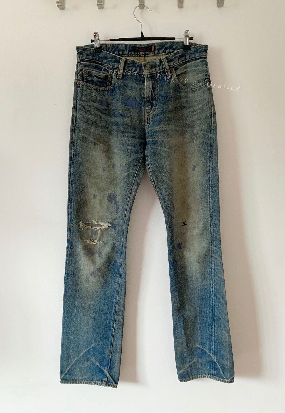 Undercover 06SS Washed Distressed Jeans