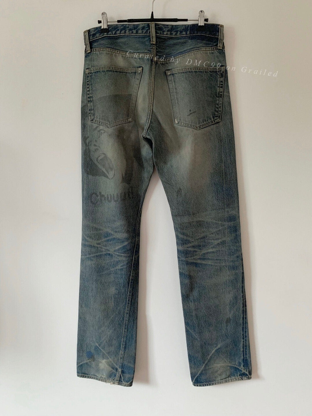 Undercover 06SS Washed Distressed Jeans