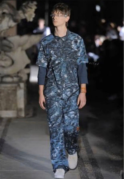 Undercover 10SS Water Print Cargo Pants