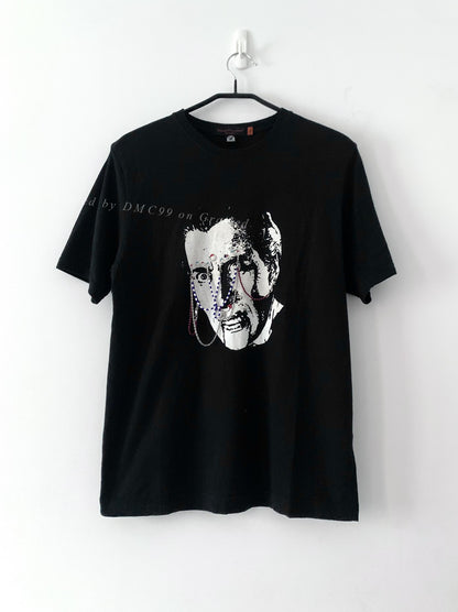 Undercover Beaded Portrait Print Short-Sleeve Tee