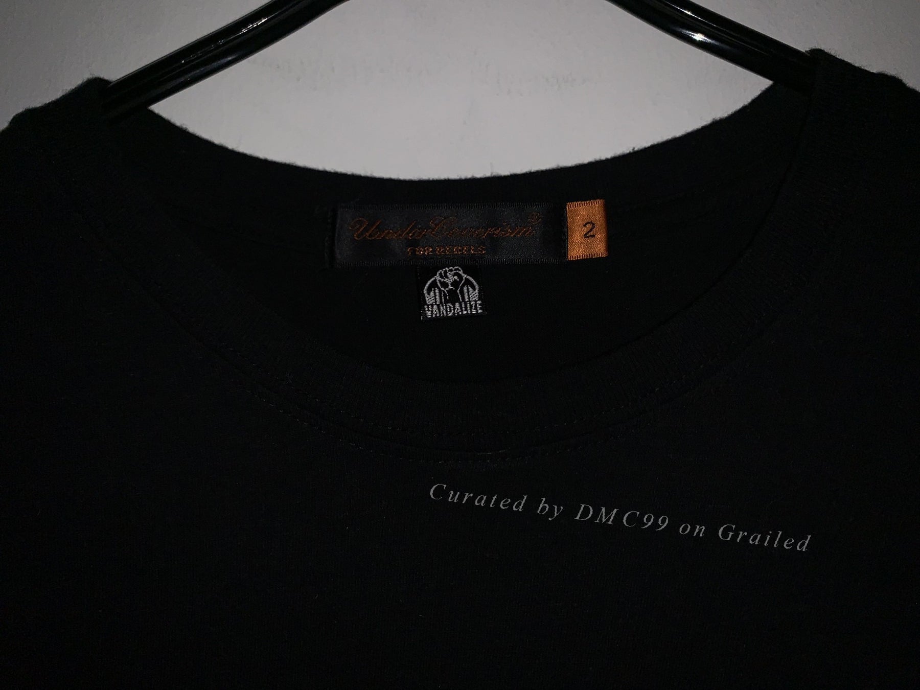 Undercover Beaded Portrait Print Short-Sleeve Tee