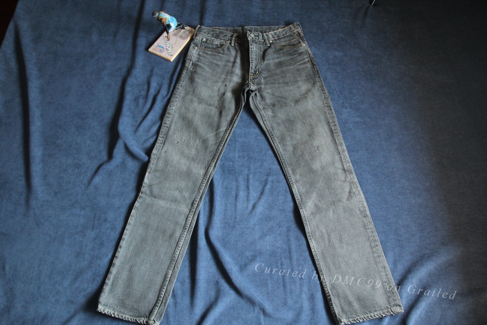 Visvim 03d5 Black Washed Jeans W32