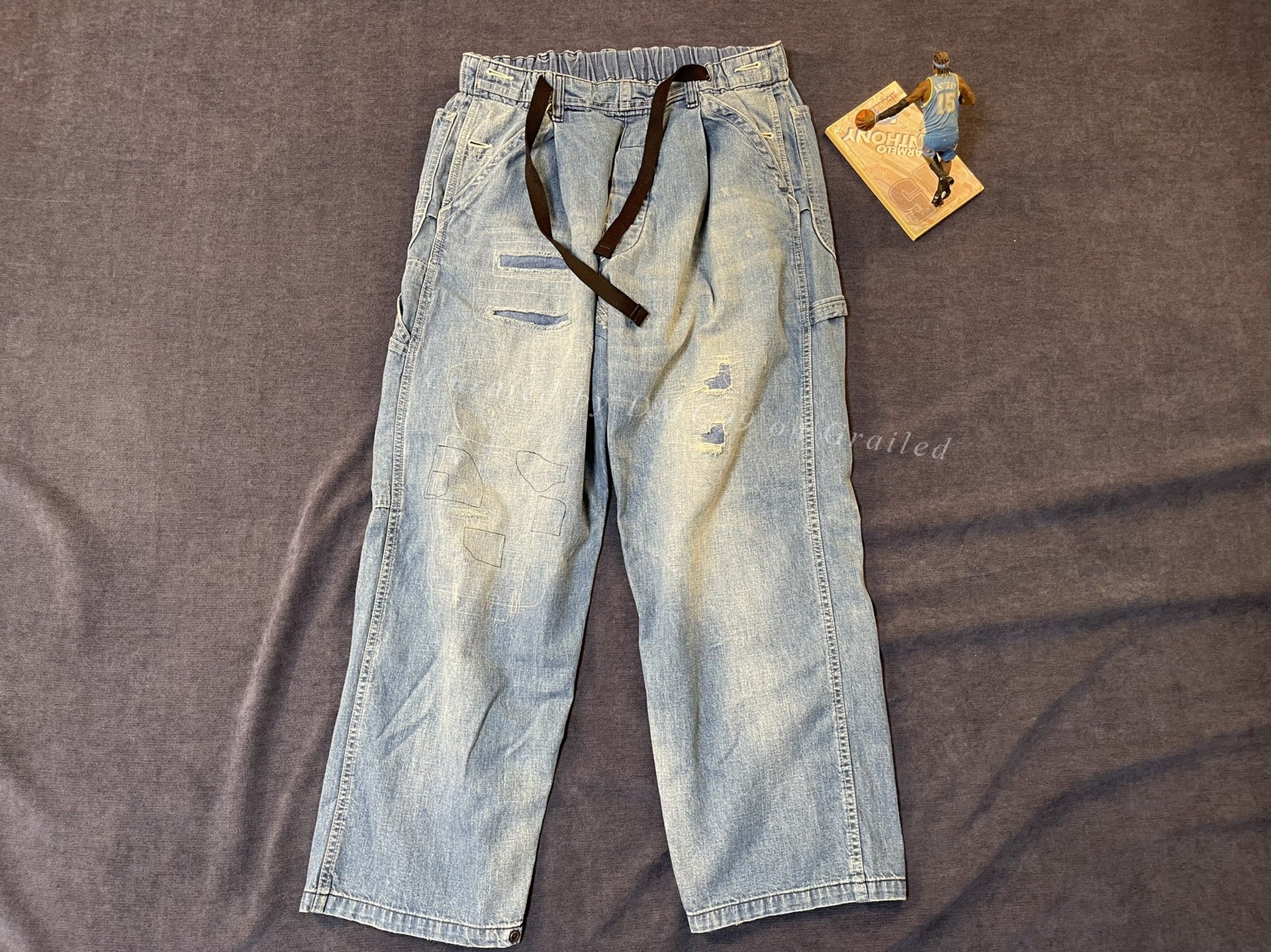 N.hoolywood Lee Distressed Washed Jeans