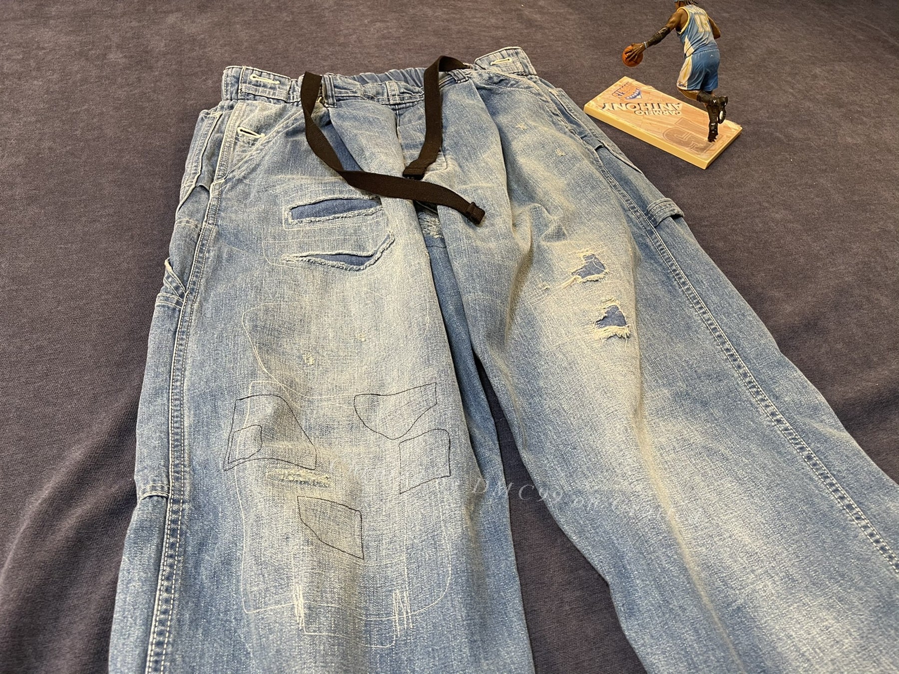 N.hoolywood Lee Distressed Washed Jeans