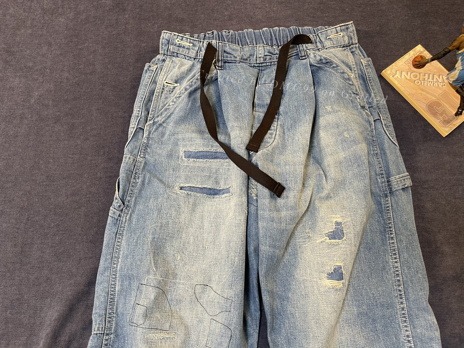 N.hoolywood Lee Distressed Washed Jeans