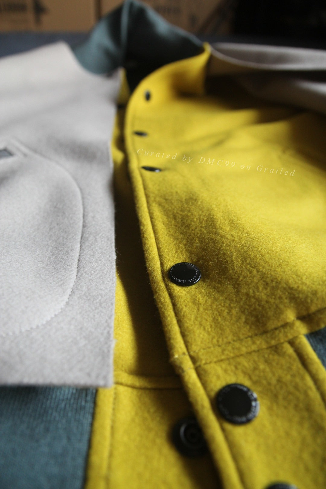 N.Hoolywood Wool Deconstructed Jacket