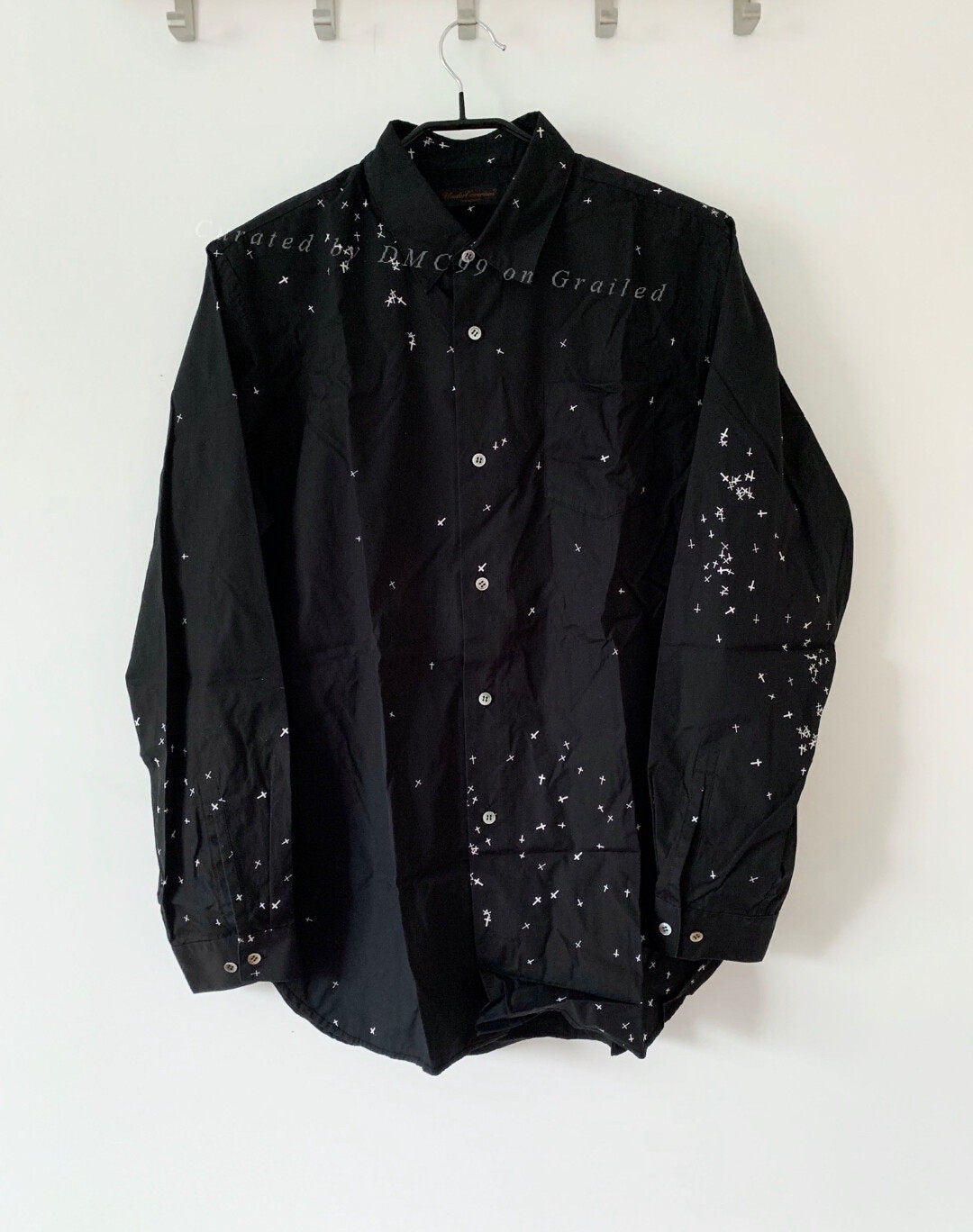 Undercover 02AW Cross Print Shirt