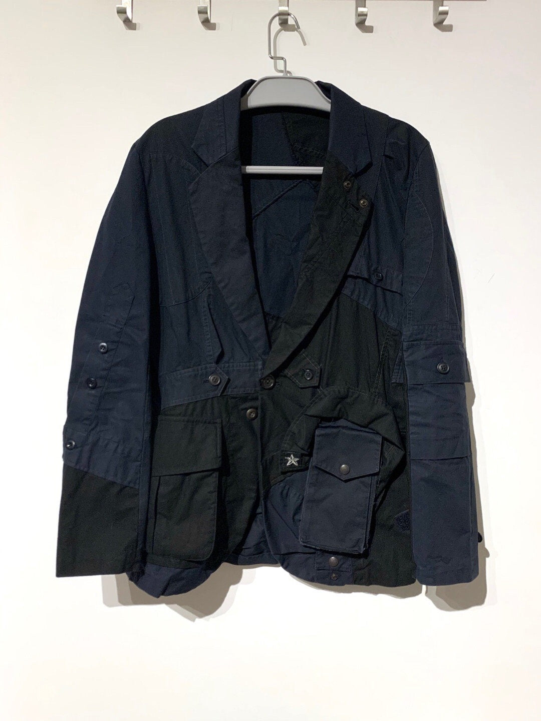 Undercover 05ss Deconstructed Spliced Jacket