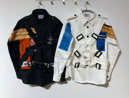 Undercover Peel Lift Parachute Shirt
