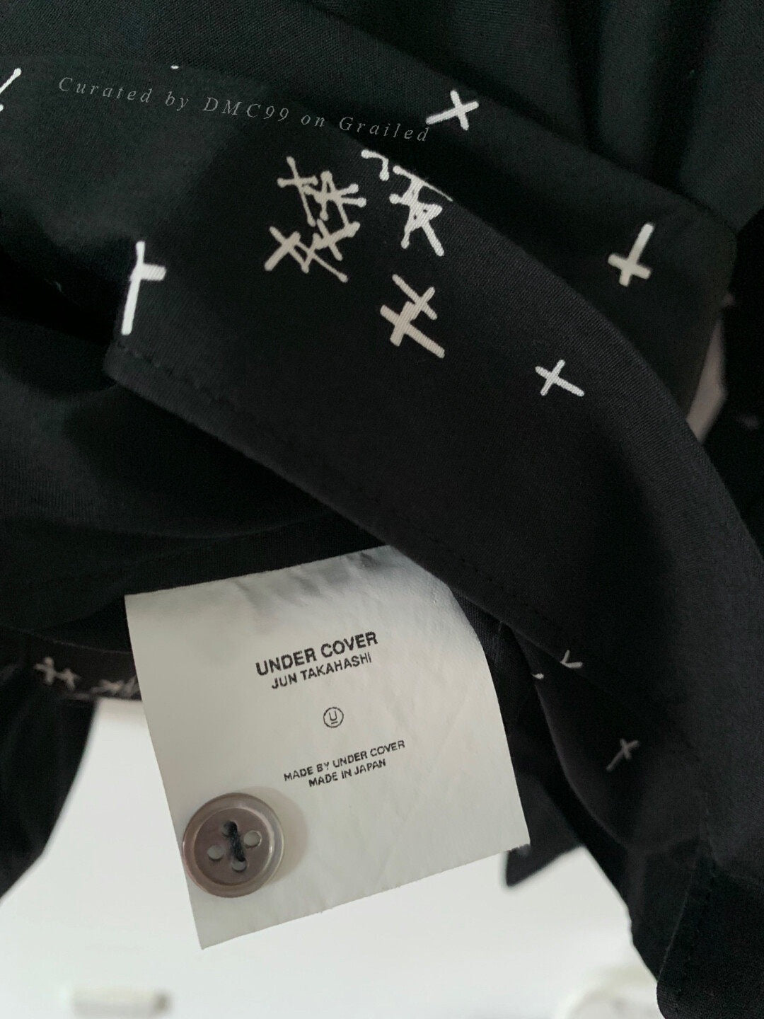 Undercover All-Over Cross Print Shirt