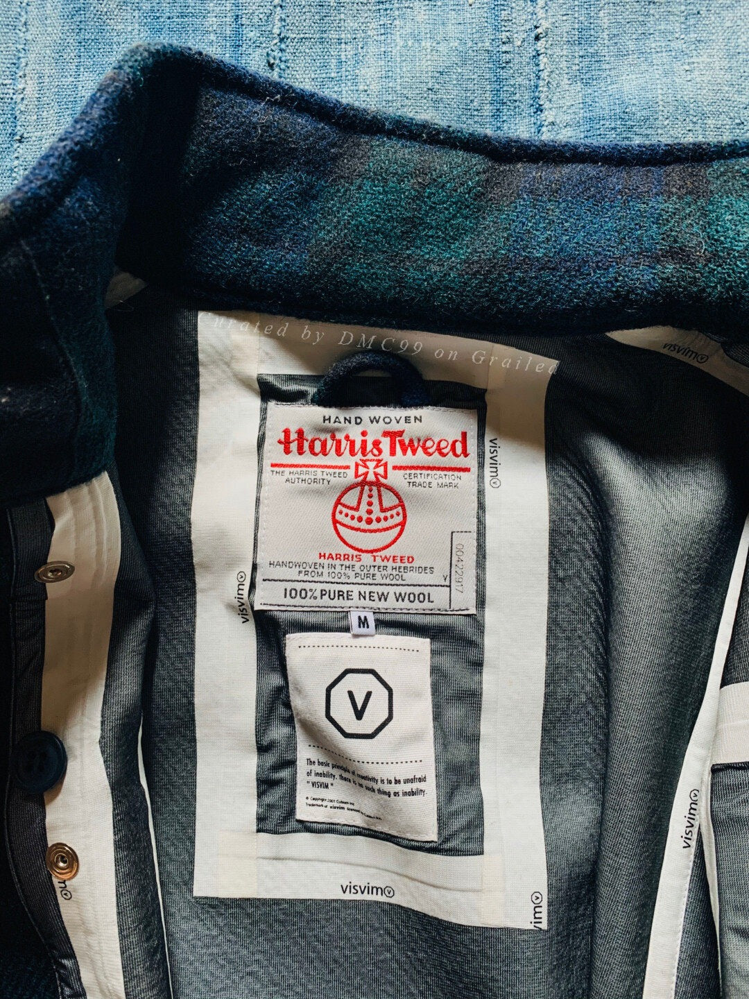Visvim Bickle Harris Tweed Tokyo Limited