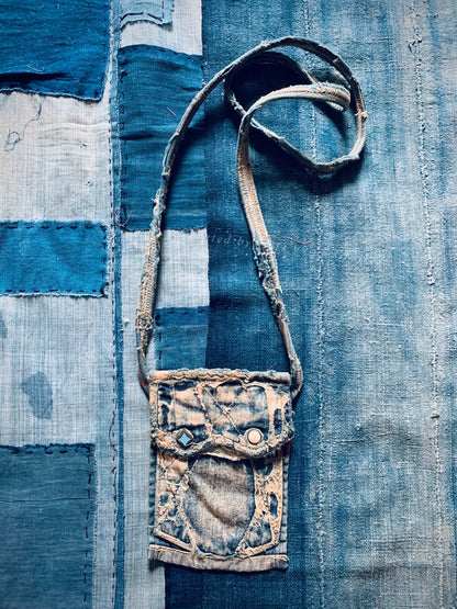 Kapital Denim Remake Card Pouch