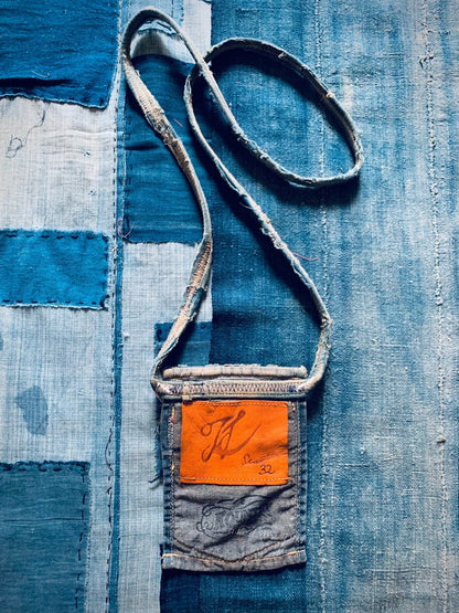 Kapital Denim Remake Card Pouch