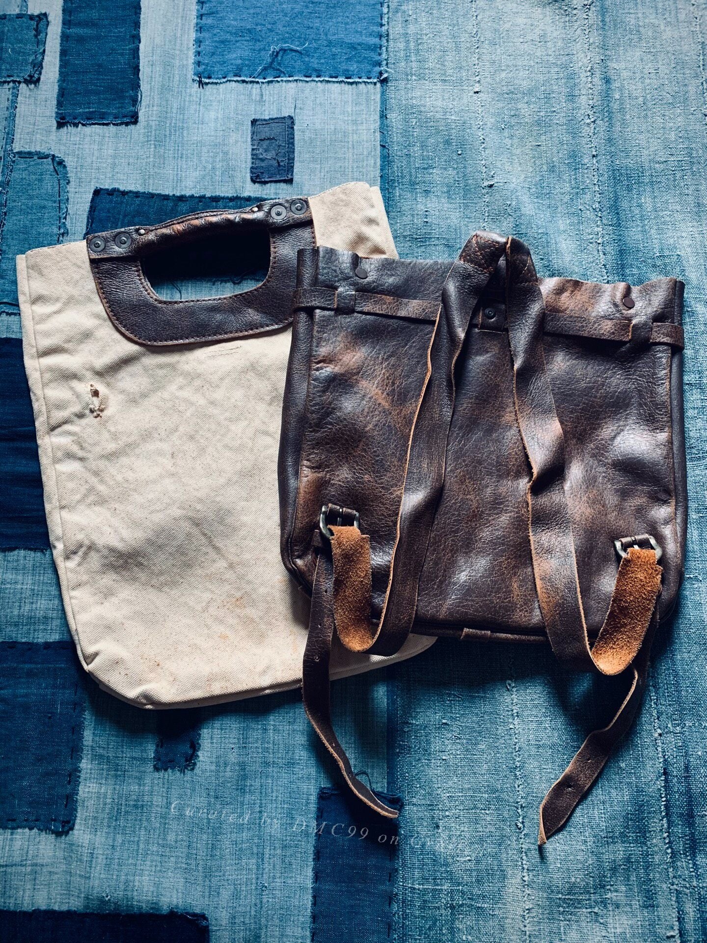 Kapital Calf Leather 2-Way Limited Bag