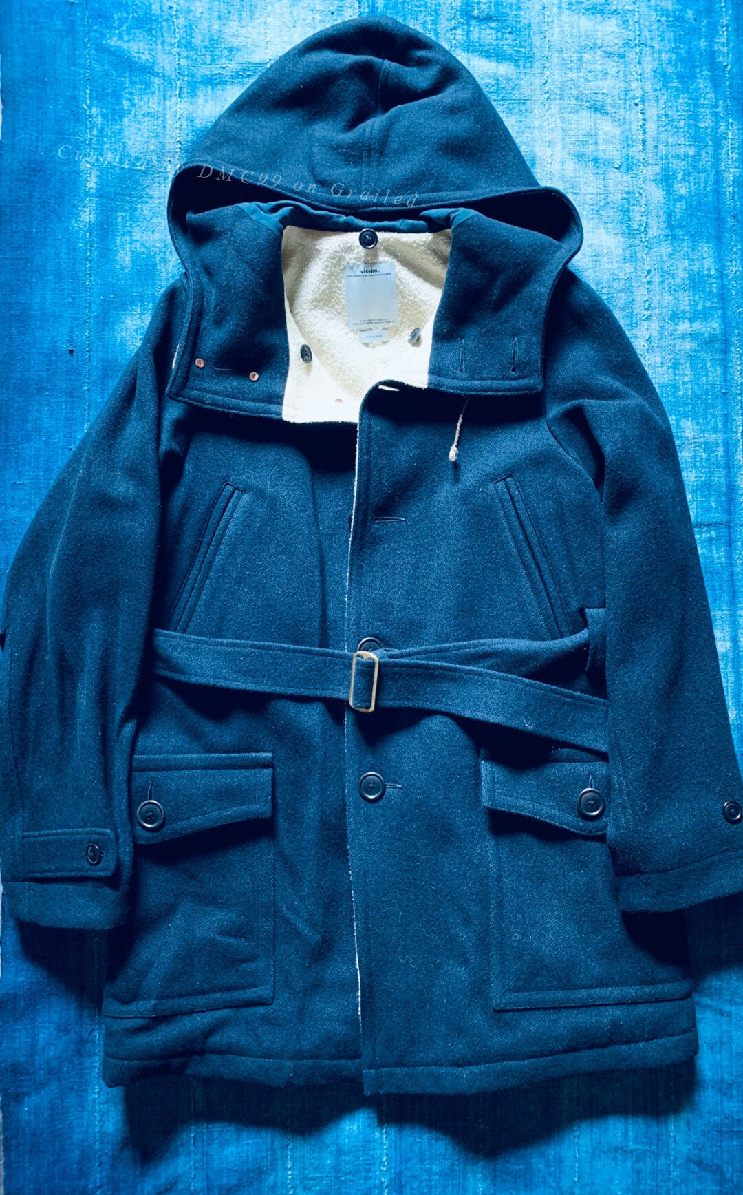 Visvim Vintage Tweed Admiral Coat