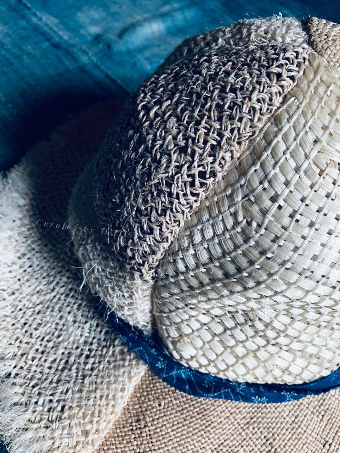Kapital Mixed Straw Hat