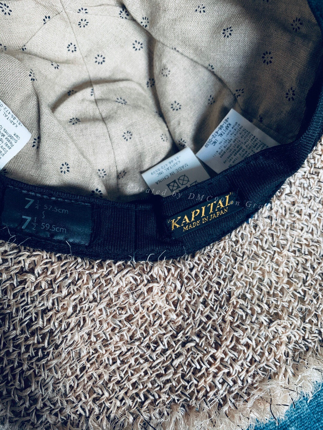 Kapital Mixed Straw Hat