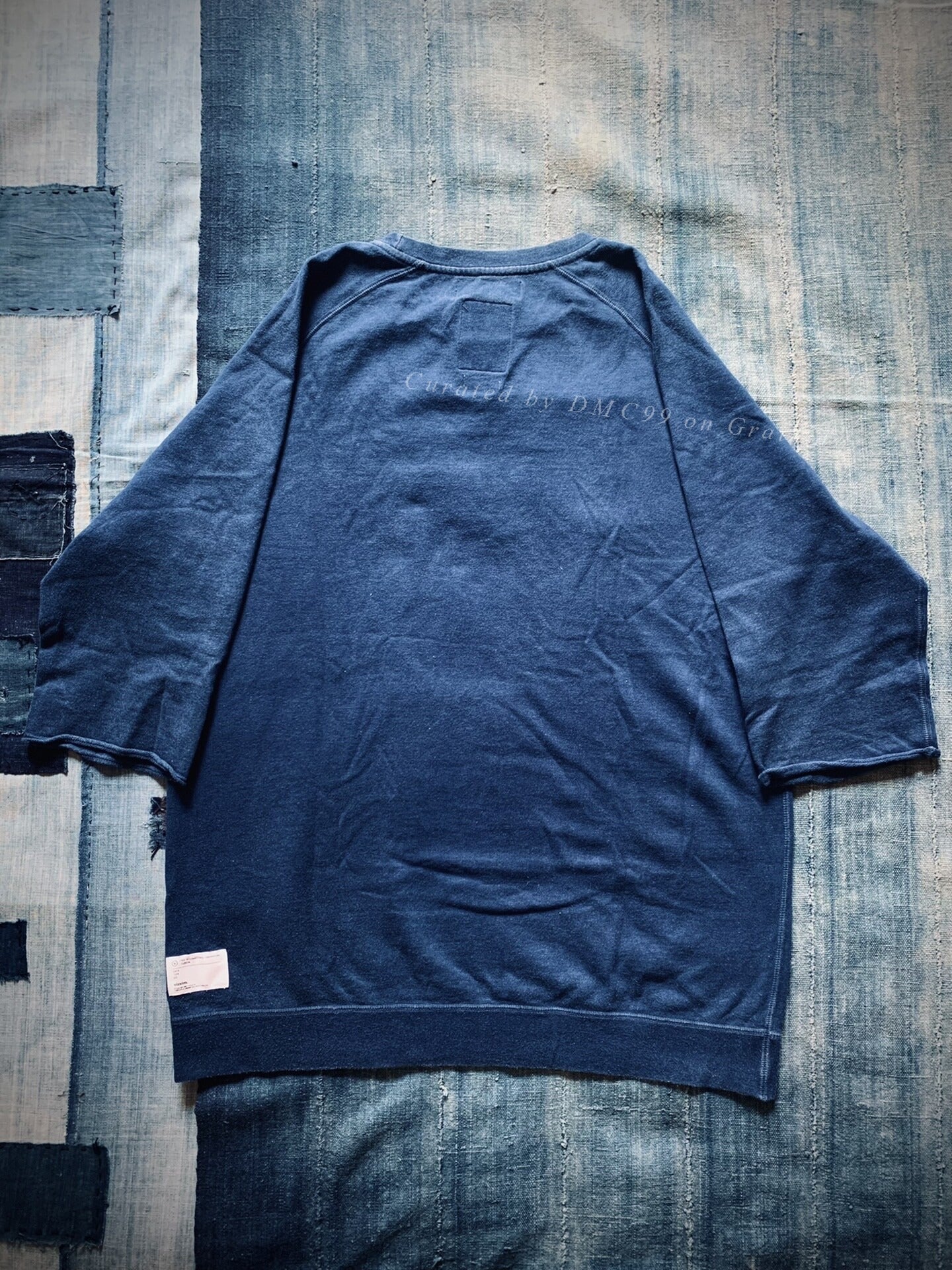 Visvim 2012SS Raglan 3/4 Crew Indigo