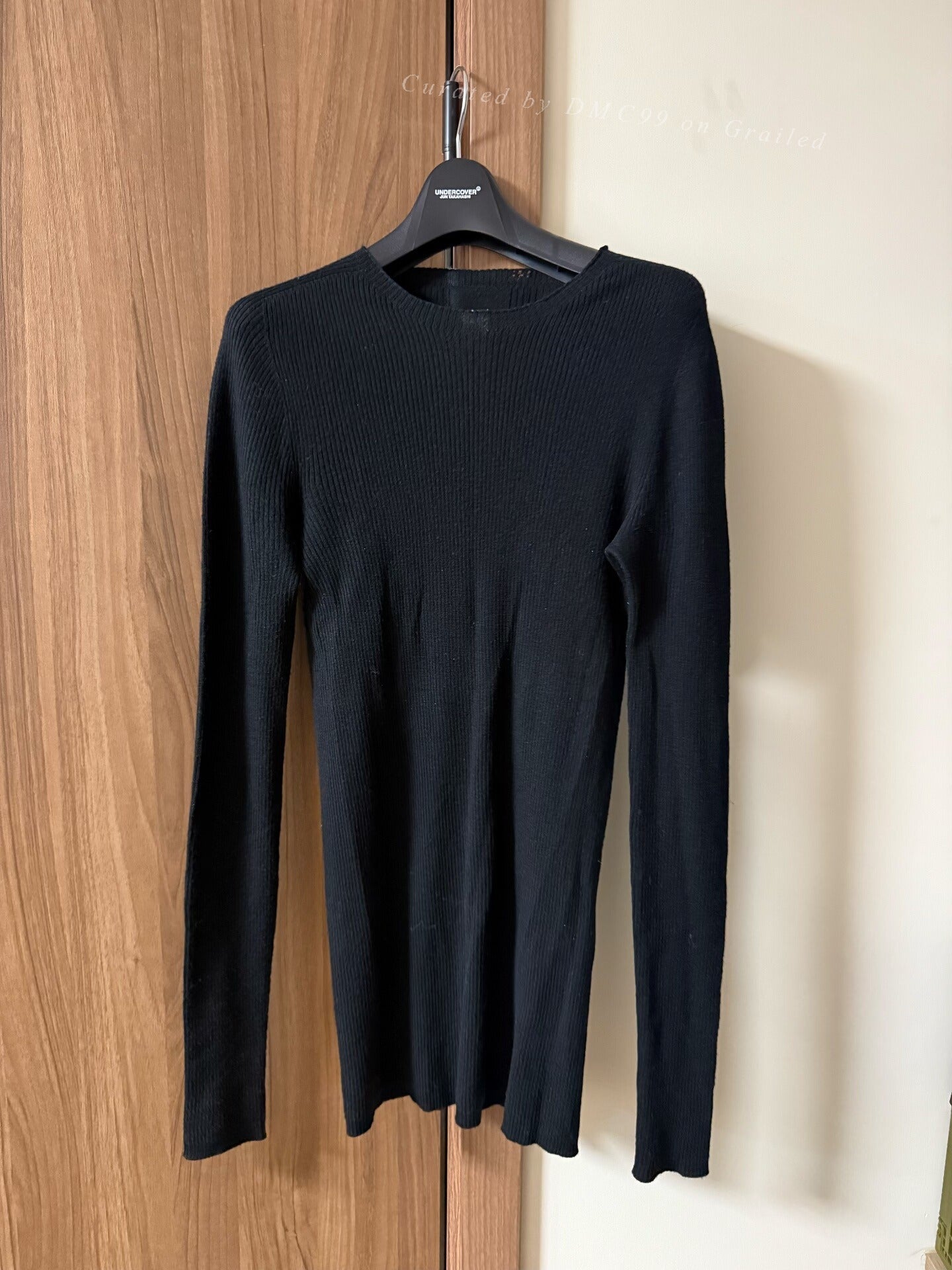 Rick Owens Slim Thin Knit Sweater